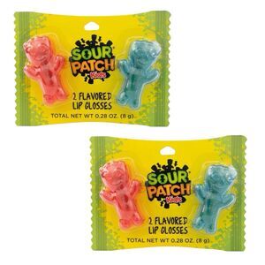 2x Flavored Sour Patch Kid Lip Glosses